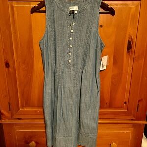 Sonoma Blue Sleeveless Dress